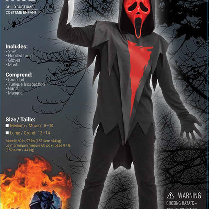 Dead By Daylight™ - Devil Face Ghost Face Child Costume- packaging