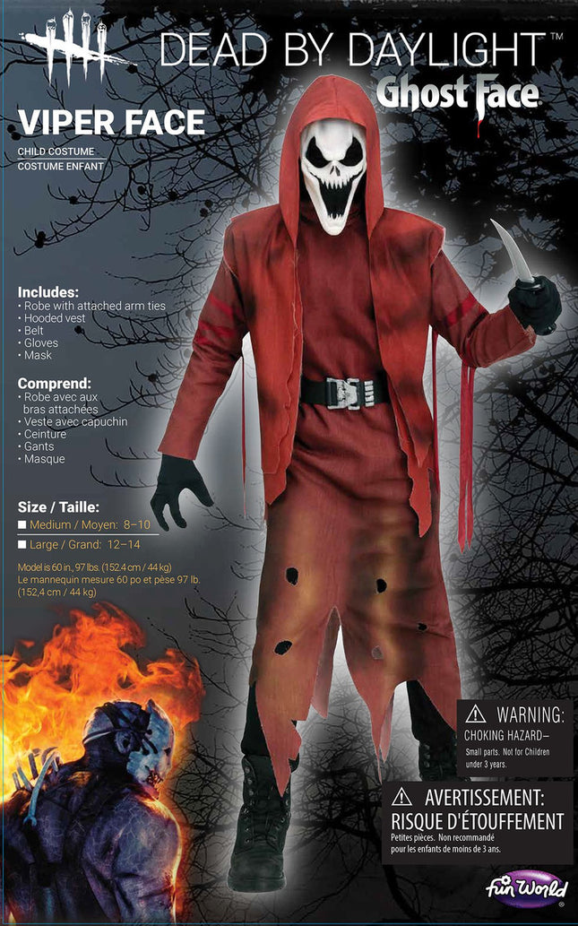 Dead By Daylight™ - Viper Ghost Face Child Costume- packaging