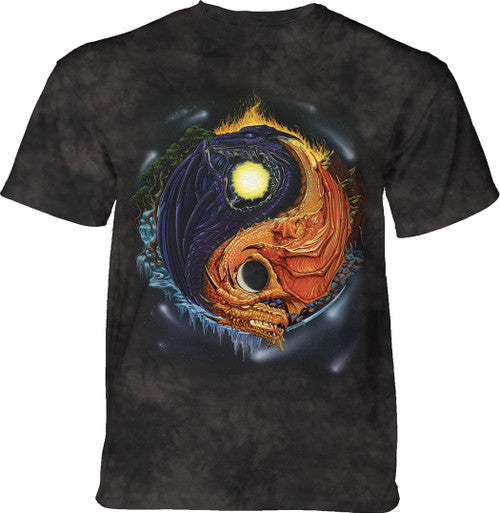 Yin Yang Dragons Tee