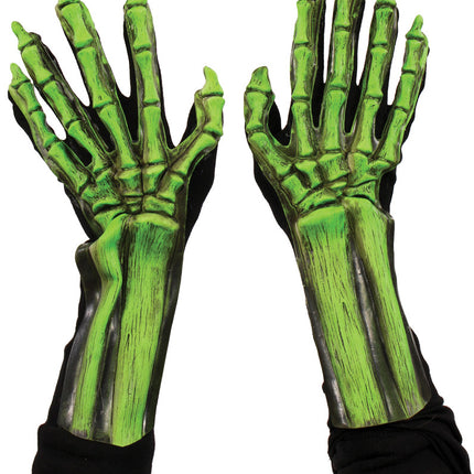 UV GREEN SKELETON HANDS