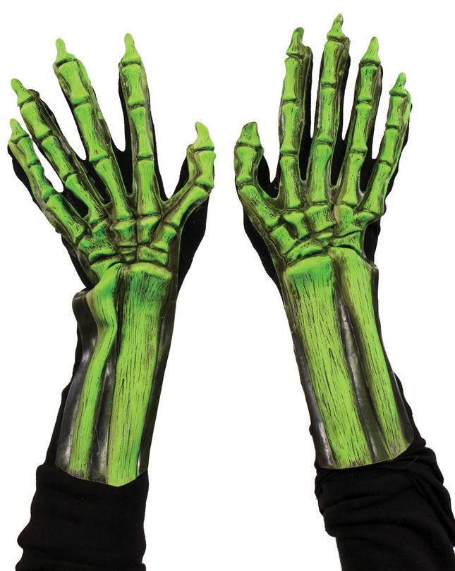 UV GREEN SKELETON HANDS