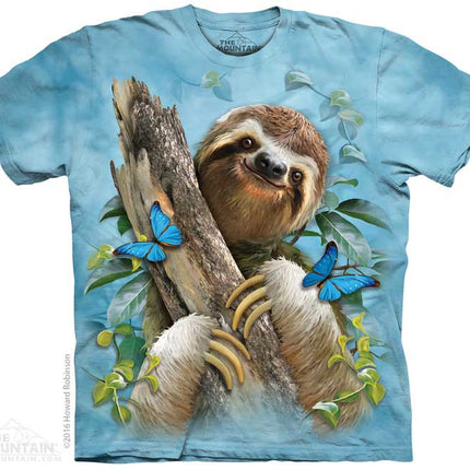 Sloth & Butterflies Child Tee