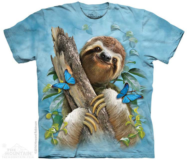 Sloth & Butterflies Child Tee