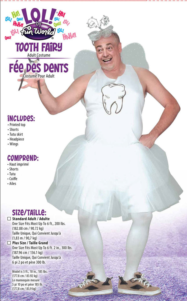 Tooth Fairy Costume- packaging