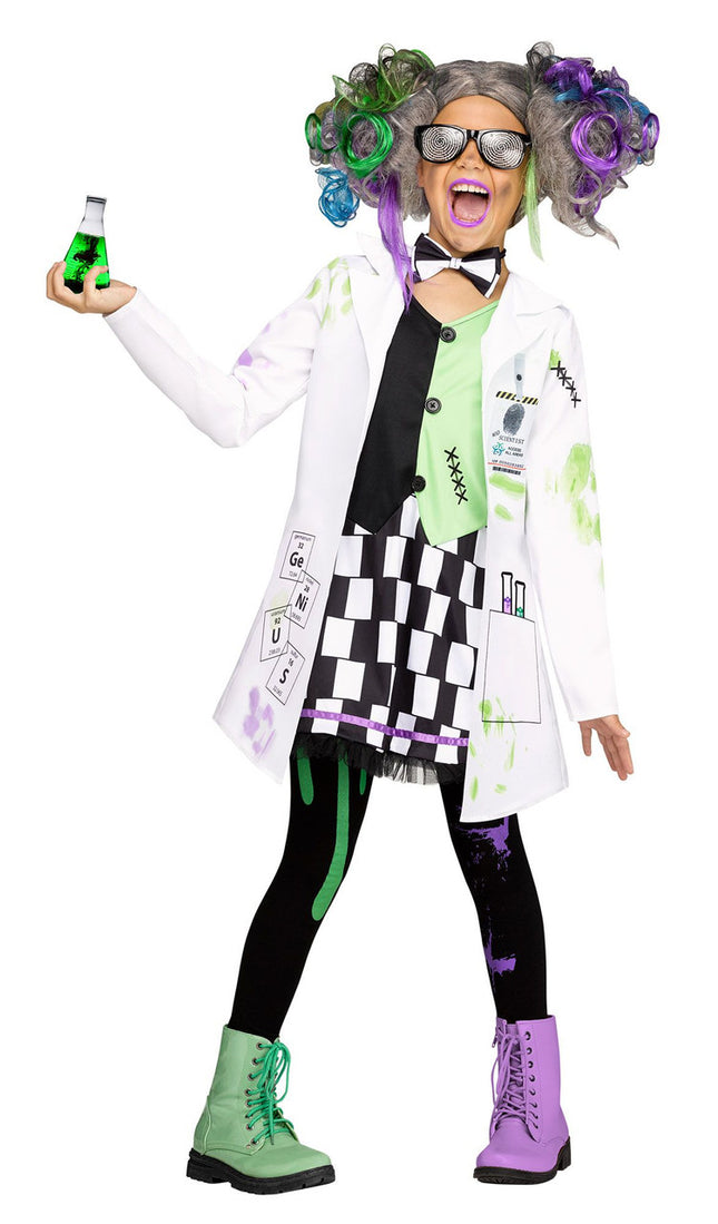 Lab Brat Scientist Costume- front view