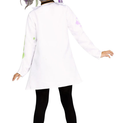 Lab Brat Scientist Costume- back view