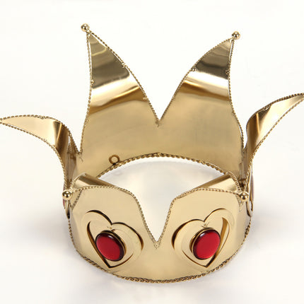 Mini Queen of Hearts Crown Gold