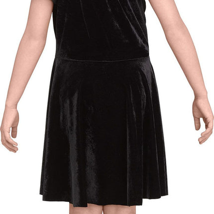 Gothic Girl Child Costume- back view