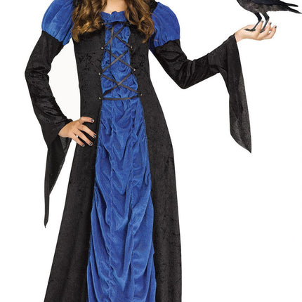 Sorceress Child Costume- front view