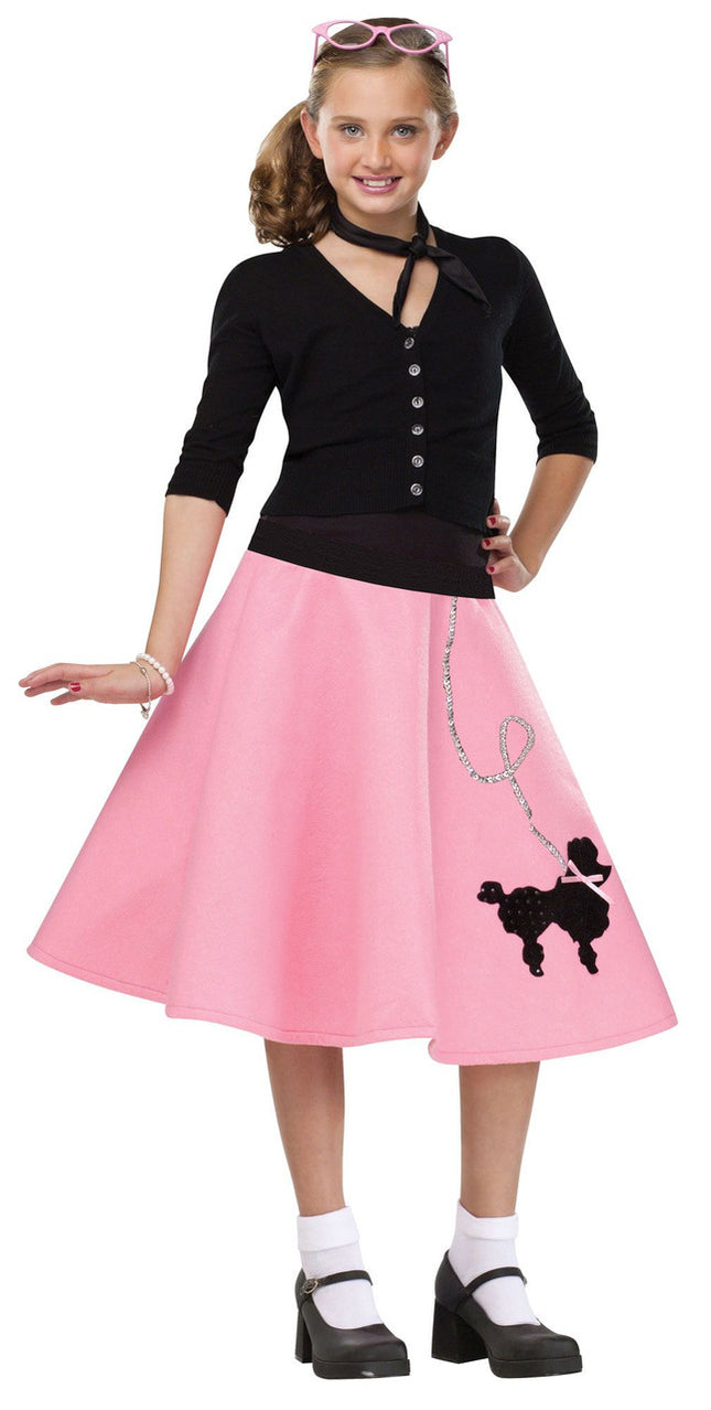 Girl's Poodle Skirt- front view