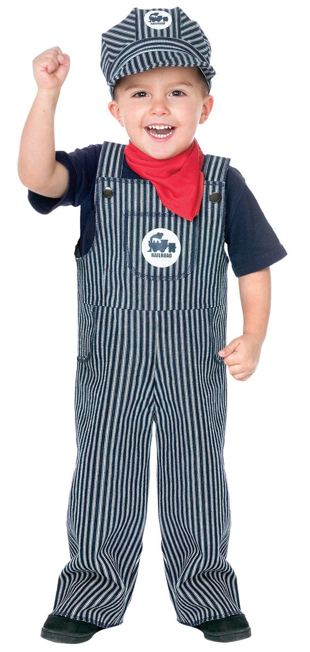 Train Engineer Toddler Costume