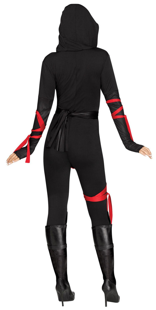 Ninja Warrior Costume- back view