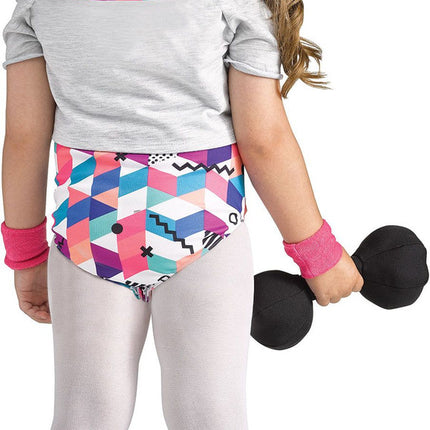 Little Miss Fit Toddler Costume- back view