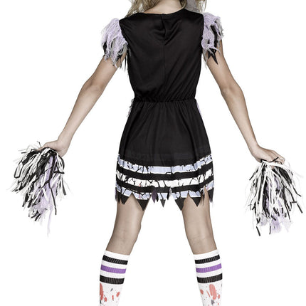 Zombie Fearleader Child Costume- back view