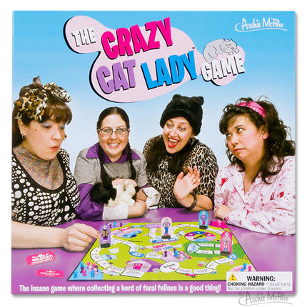Crazy Cat Lady Board Game- front of box