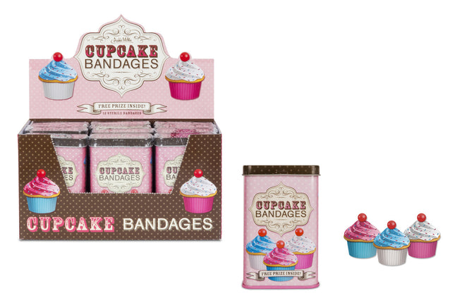 Cupcake Bandages- with bulk box