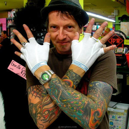 Handerpants Gloves- worn by model (man)