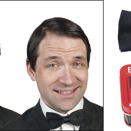 Emergency Bow Tie- bowtie with comparison photos 