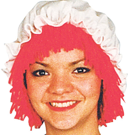 RAGGEDY ANN WIG WITH HAT