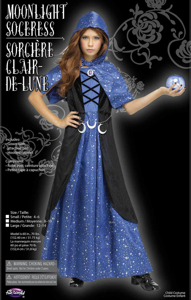 Moonlight Sorceress Child Costume- packaging
