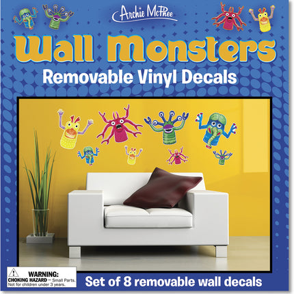 Wall Monster Decals