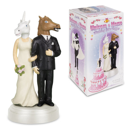 Horse And Unicorn Cake Topper 