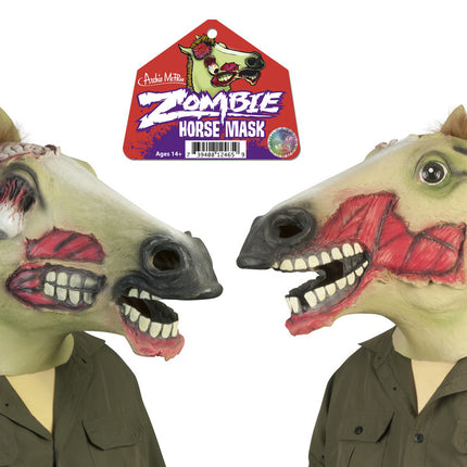 Zombie Horse Mask- both sides
