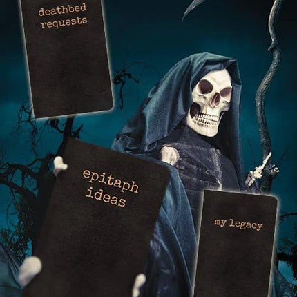 Final Notes notebooks with grim reaper