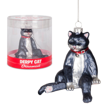 Derpy Cat Ornament 
