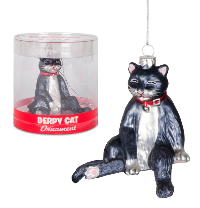 Derpy Cat Ornament 
