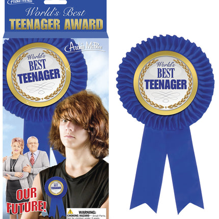 Best Teenager Award Ribbon- package and ribbon