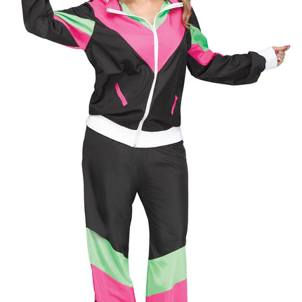 '80s Track Suit Costume- front view