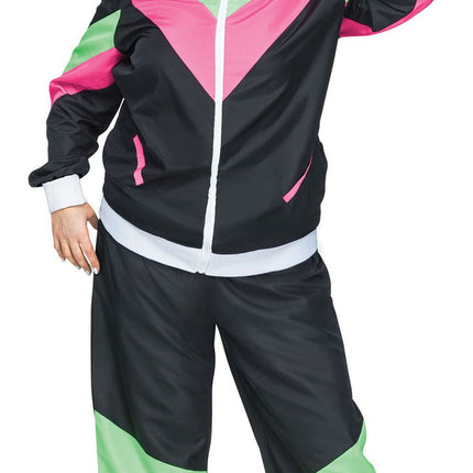 '80s Track Suit Costume- plus, front view