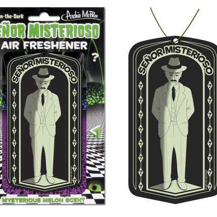 Senor Misterioso Air Freshener - package