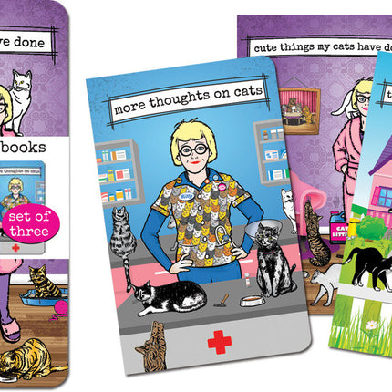 Crazy Cat Lady Notebooks