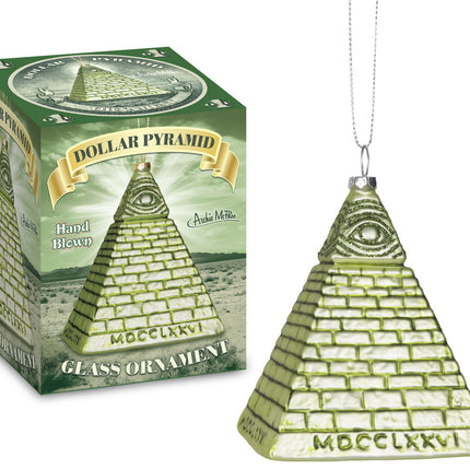 Dollar Pyramid Ornament
