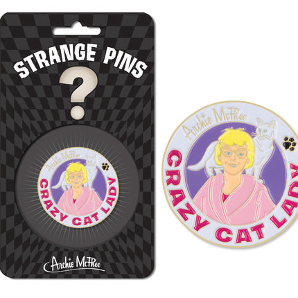 Crazy Cat Lady Pin