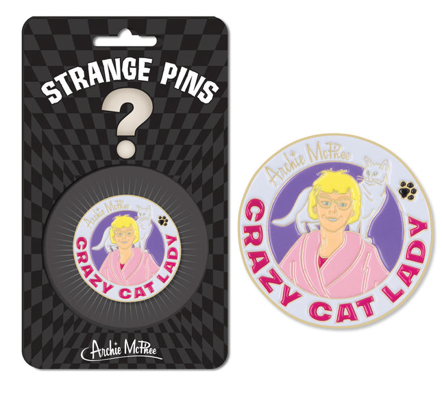 Crazy Cat Lady Pin