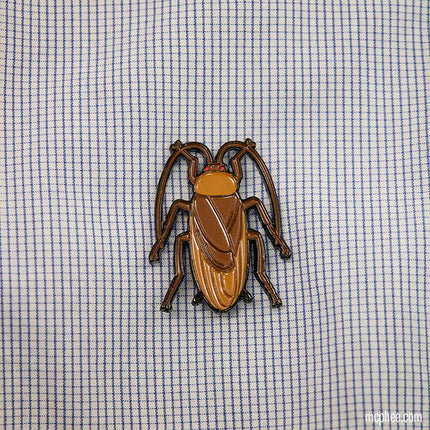 Cockroach Pin- on shirt