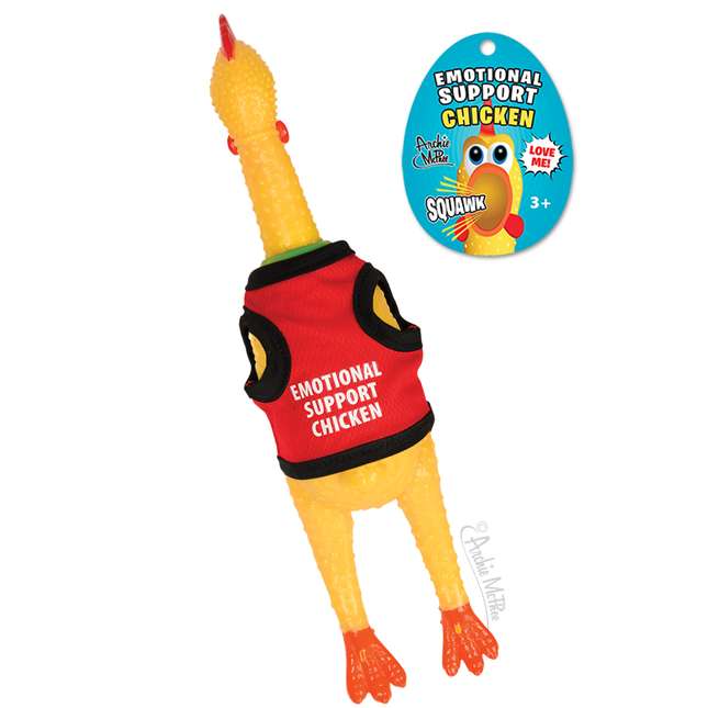 Emotional Support Chicken back