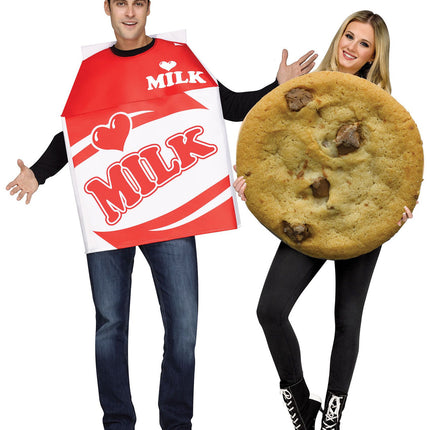 Cookies & Milk Couples Costume- front view