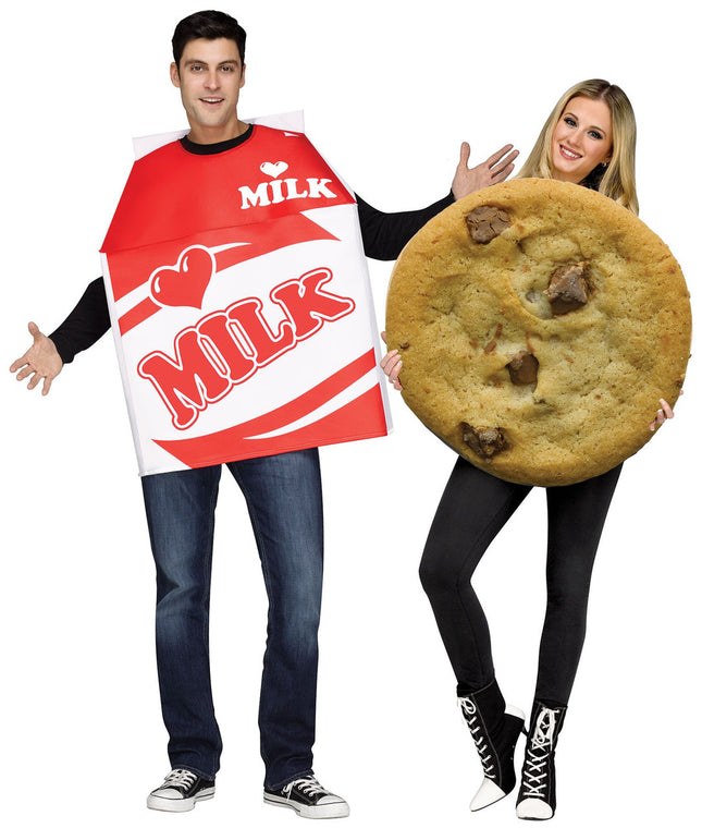 Cookies & Milk Couples Costume- front view