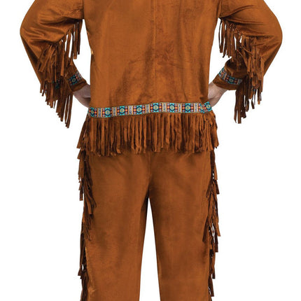 Native American Adult Costume- back view