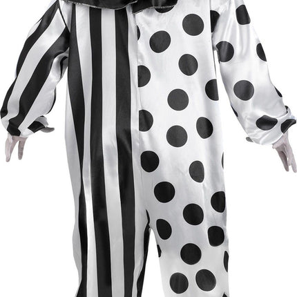 Killer Clown Adult Costume- back view