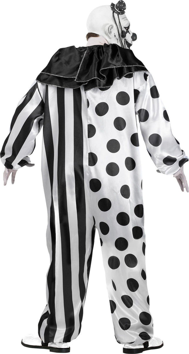 Killer Clown Adult Costume- back view