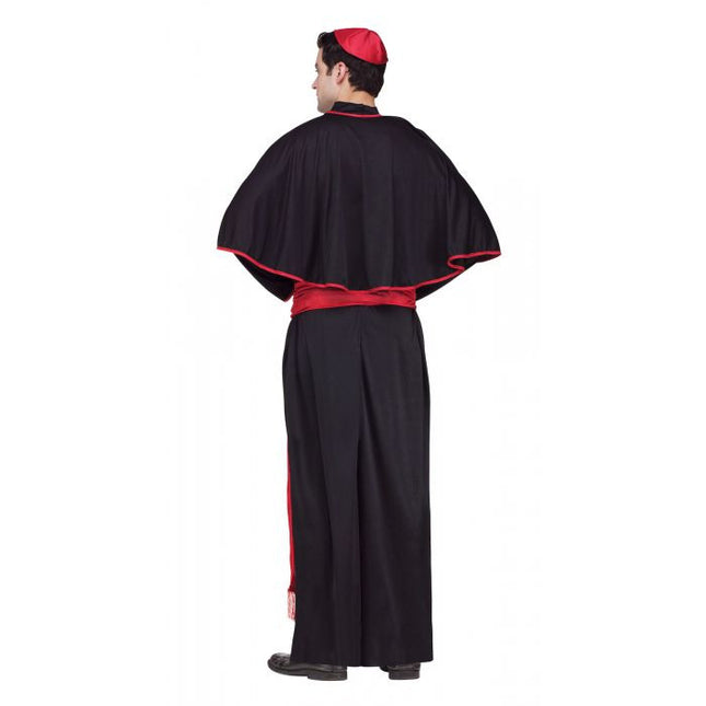 Men's Cardinal Costume- back view