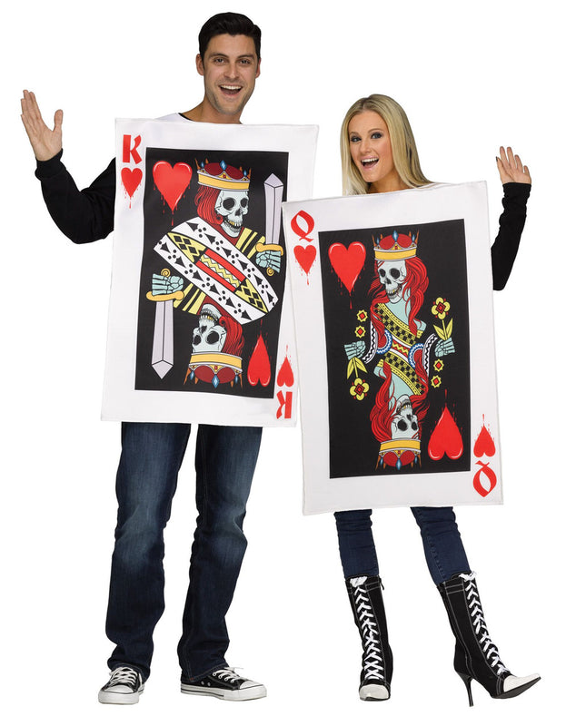 King and Queen of Hearts Couples Costume