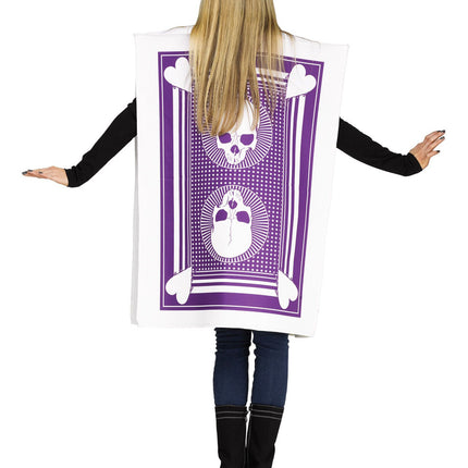 King and Queen of Hearts Couples Costume- womens back view