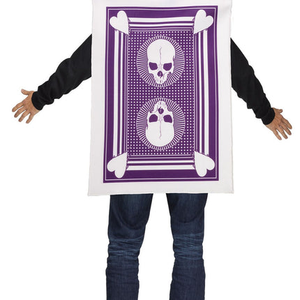 King and Queen of Hearts Couples Costume- mens back view