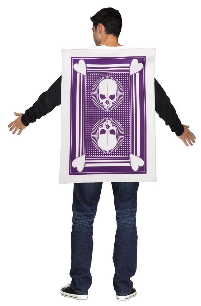 King and Queen of Hearts Couples Costume- mens back view